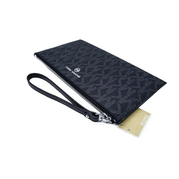 Michael Kors JetSet charm Large Zip Clutch black - Picture 2 of 4